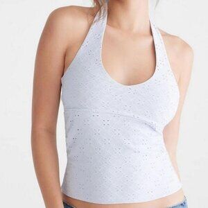 Aeropostale halter top - pale blue size L